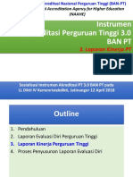 Sosialisasi APT 3.0 BAN PT LKPT