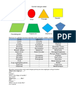 Soal Bing Kls 5 The Shape