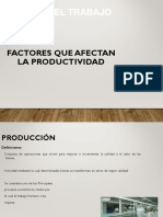 Factores Que Afectan La Productividad PDF