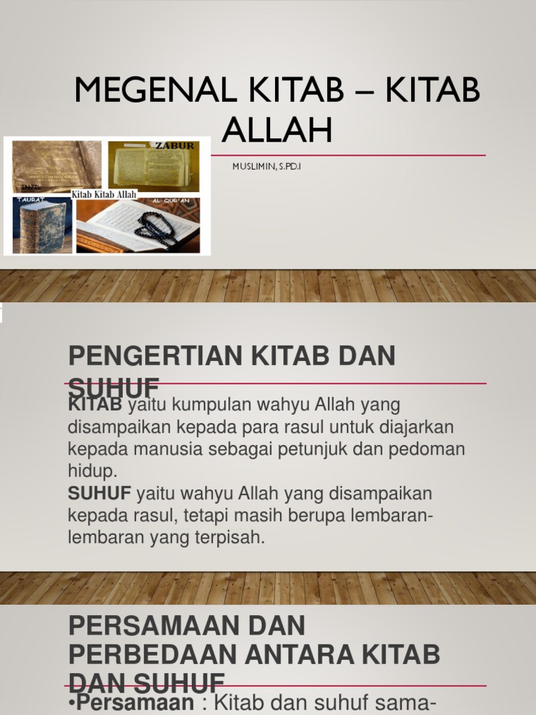 Megenal Kitab Kitab Allah Pdf