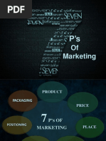 7ps of Marketing