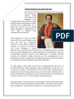 Biografía Resumida de Simón Bolívar