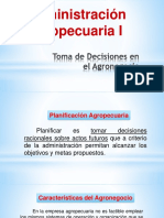 Administración agropecuaria I: planificación, decisiones y riesgos