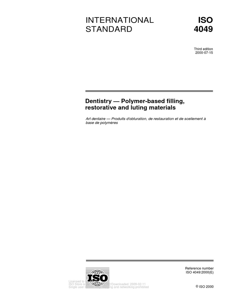Iso 4049 PDF | PDF | International Organization For Standardization ...