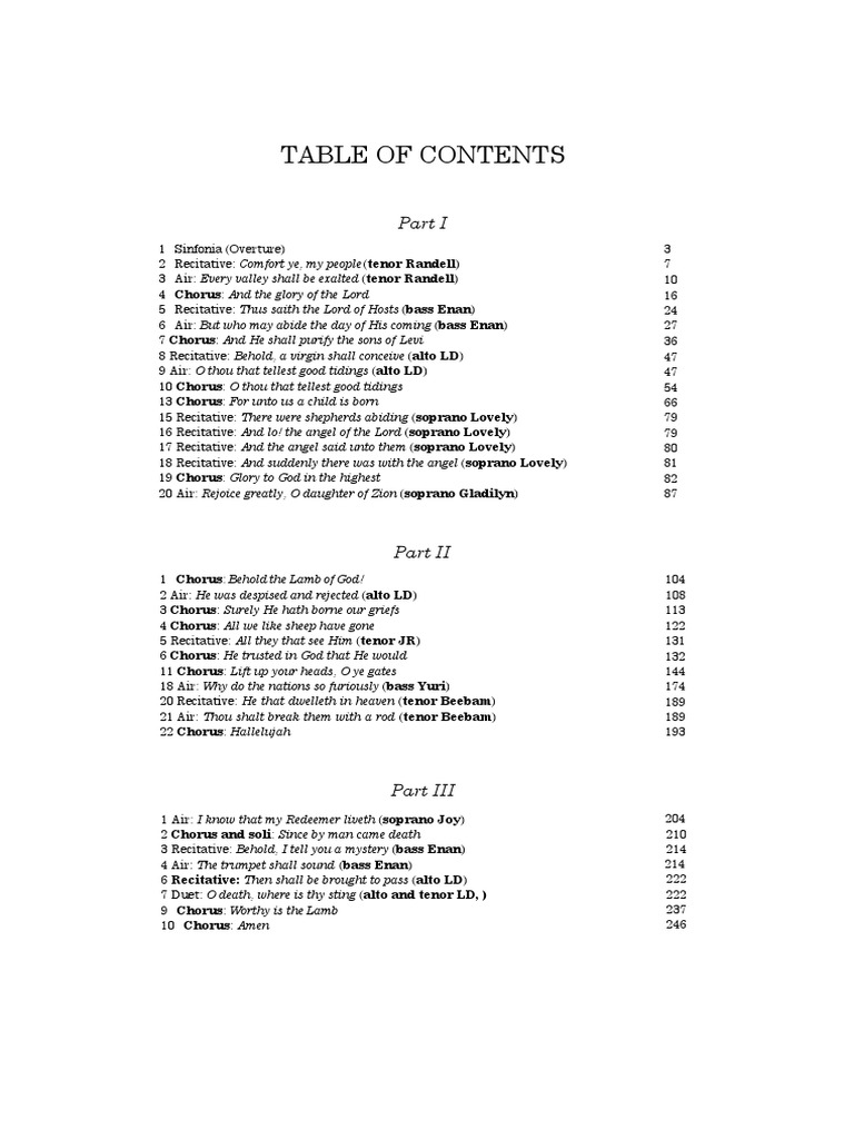 Cover image suggesting a revised reduced PDF edition of Handel's Messiah for choral use