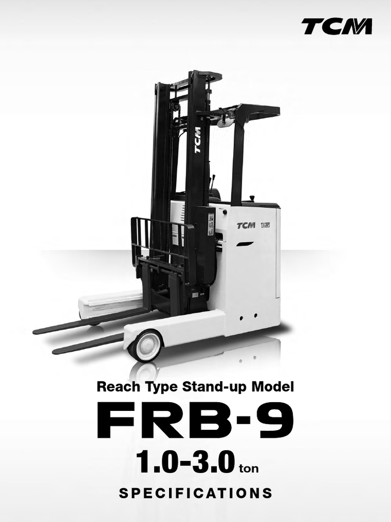 FRB25 Reach Truck Specifications | PDF | Power Inverter | Vehicles