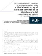 Los Caminos A La Literacidad Electronica PDF