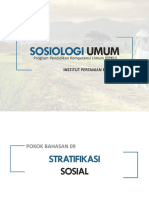 PB 09 - Stratifikasi Sosial