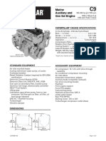 Caterpillar C9 Engine Specs