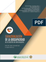Caracterizacion Discapacidad Distrito Barranquilla