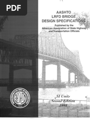 26 Top Aashto lrfd bridge design specifications si units pdf for Learning