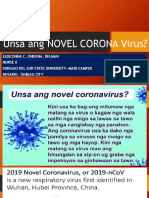 Unsa Ang NOVEL CORONA Virus