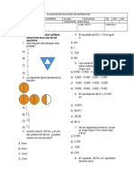 Nivelacion Sexto Matematicas