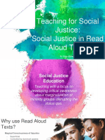 Teaching For Social Justice Social Justice in Read Aloud Texts