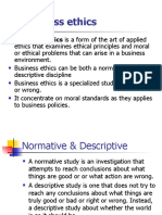 Business Ethics: Business Ethics Is A Form of The Art of Applied
