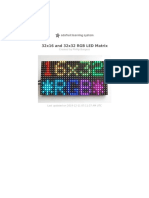 32x16 32x32 RGB Led Matrix PDF