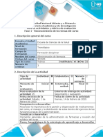 ADMINISTRACION DE FARMACIAS - (301505A - 761) - Fase 1