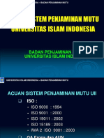 Sistem Penjaminan Mutu Uii