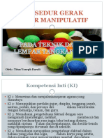 Prosedur Gerak Dasar Manipulatif