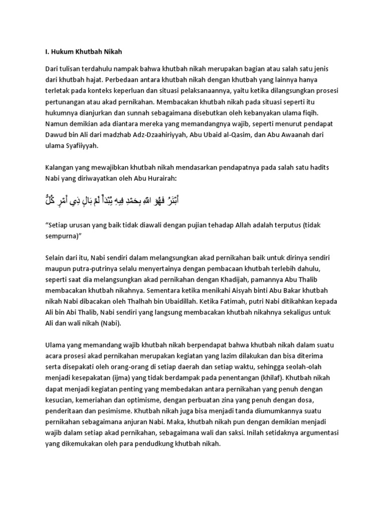 Khotib Nikah Docx