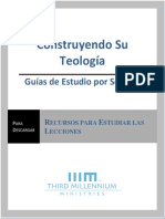 1a. Guías de Estudio Por Sección, Construyendo Su Teología