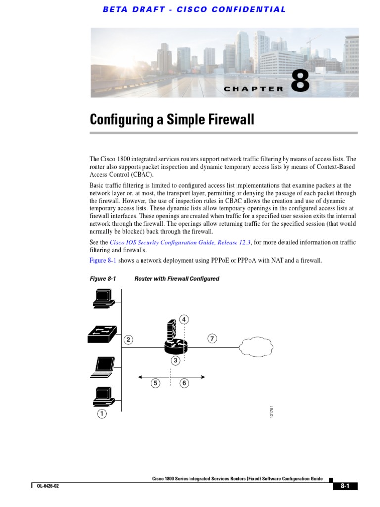 Cisco & Cisco NGFW Configuration Sheet PDF | PDF | Firewall (Computing ...
