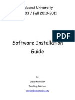 Software Installation Guide