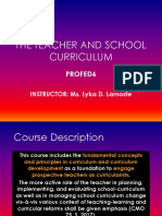 1 Intro To Curriculum Development