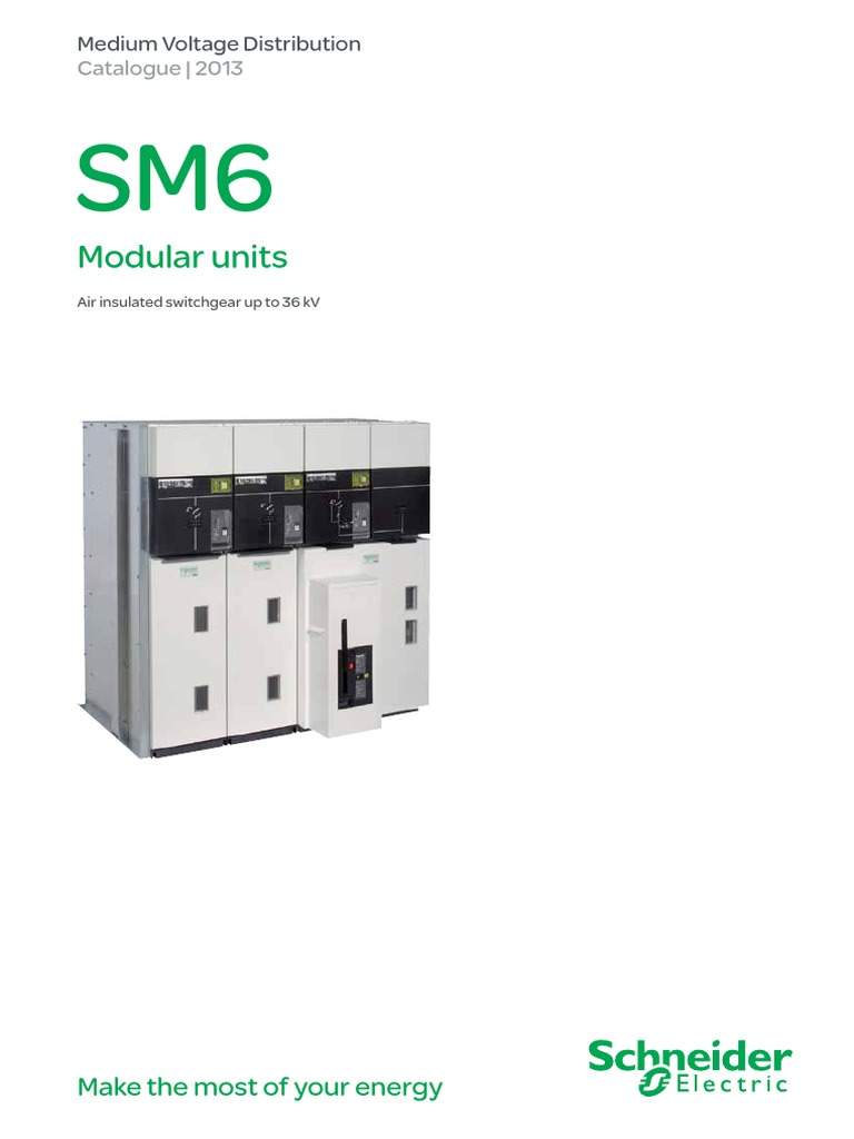 SM6 Brochure PDF | PDF | High Voltage | Humidity