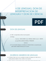 Don de Lenguas