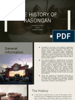 The History of Kasongan