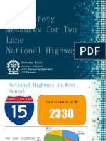 Road Safety Two Lane NH