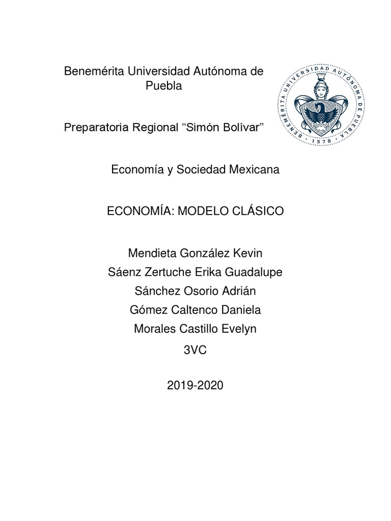 Modelo Clasico | PDF