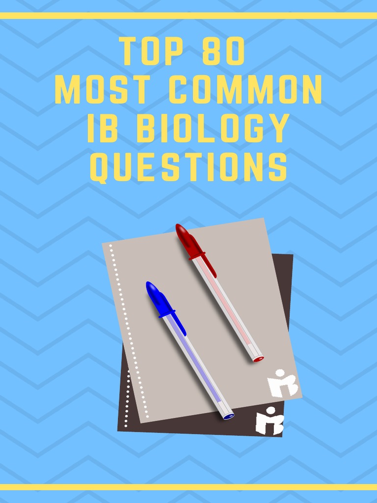 Common IB Biology Exam Questions | PDF