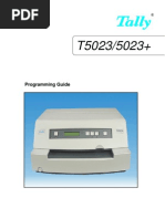 Download Tally PM5023 by dj03djj SN44775055 doc pdf