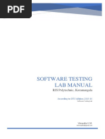 ST Lab Manual PDF