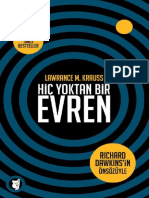 Lawrence M. Krauss-Hi̇ç Yoktan Bi̇r Evren PDF