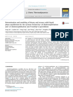 Determination and Modeling of Binary and Ternary Solid Liq - 2016 - The Journal - Done