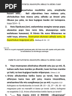 Tenzi Za Rohoni | PDF