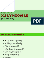 Slideshare - VN Bai Giang Nhap Mon Java Chuong 7 Xu Ly Ngoai Le Exception