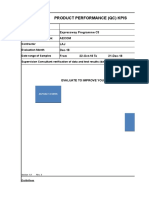 QC KPI's  22 Oct 2018 - 21 Dec 2018