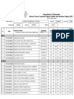 SF 8 Learner Health Report