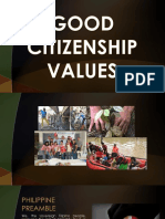 3 Good Citizenship Values