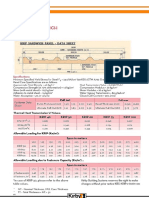 Sandwhich Panel data sheet