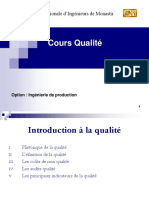 Cours Qualité - Chapitre 1