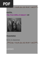 Lilith, Adam1st. Wife2 | PDF | Lilith | Adam