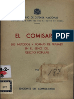 EL COMISARIO. Manual del comisario de guerra. LIBRO.COMISARIOS.EPR