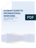 Ultimate Guide To Informational Interviewing