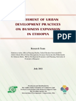 Assessment of Urban Development Practices On Business Expansion in Ethiopia