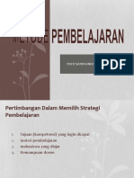 Strategi Pembelajaran Yekti